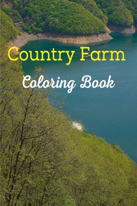 Country Farm Coloring Book