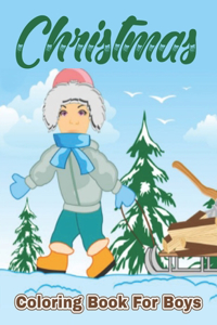 Christmas Coloring Books for Boys