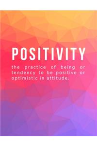 Positive Thoughts Notebook