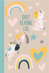 Daily Reading Log