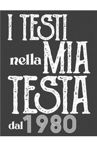 l Testi Nella Mia Testa Dal 1980