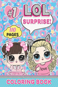 LOL Surprise Coloring Book