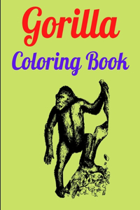 Gorilla Coloring Book