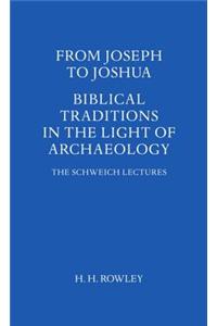 From Joseph to Joshua