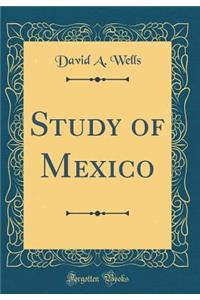 Study of Mexico (Classic Reprint)