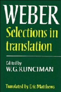 Max Weber: Selections in Translation