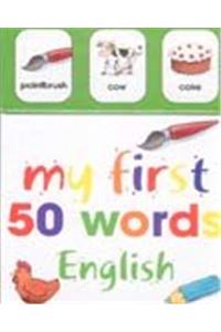 My First 50 Words In English (Vat Inc)