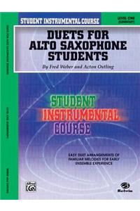 Duets for Alto Saxophone Students