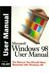 Windows 98 User Manual