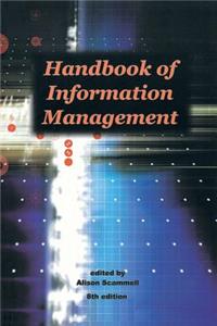 Handbook of Information Management