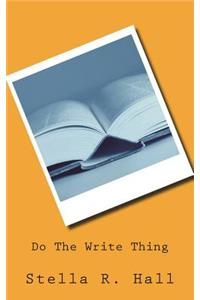 Do The Write Thing