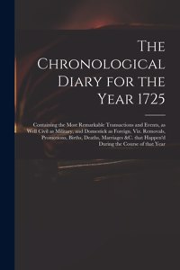The Chronological Diary for the Year 1725