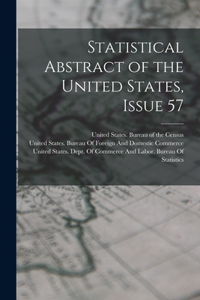 Statistical Abstract of the United States, Issue 57