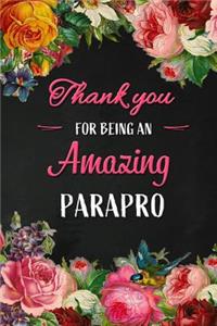Thank you for being an Amazing Parapro