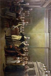 American Revolution General George Washington Resigning His Commission John Trumbull Painting Journal