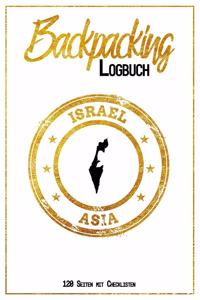 Backpacking Logbuch Israel Asia 120 Seiten mit Checklisten