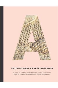 Knitting Graph Paper Notebook