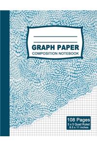 Graph Paper Composition Notebook