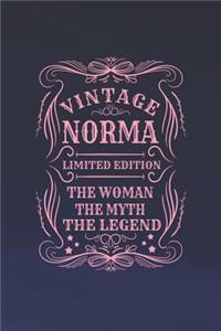Vintage Norma Limited Edition the Woman the Myth the Legend