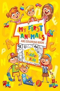 MY FIRST ANIMALS - ABC Coloring Book