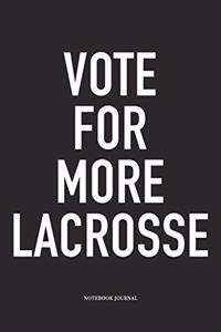 Vote For More Lacrosse