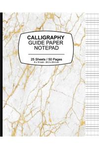 Calligraphy Guide Paper Notepad