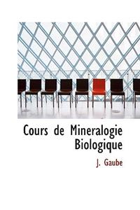 Cours de Min Ralogie Biologique