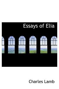 Essays of Elia