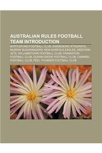 Australian Rules Football Team Introduction