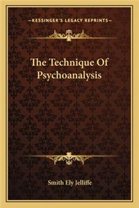 Technique of Psychoanalysis