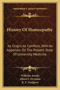 History Of Homeopathy