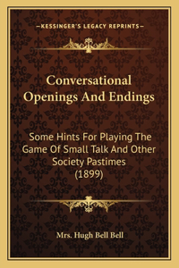 Conversational Openings And Endings