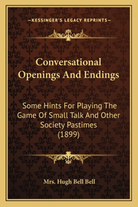 Conversational Openings And Endings