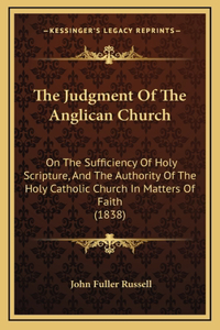 The Judgment Of The Anglican Church