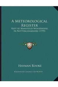 A Meteorological Register