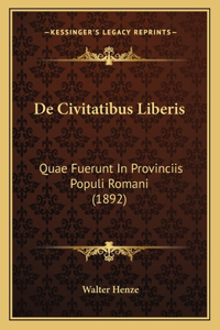 De Civitatibus Liberis