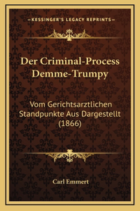 Der Criminal-Process Demme-Trumpy