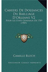 Cahiers de Doleances Du Bailliage D'Orleans V2