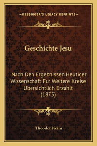 Geschichte Jesu