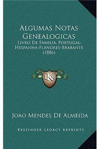 Algumas Notas Genealogicas