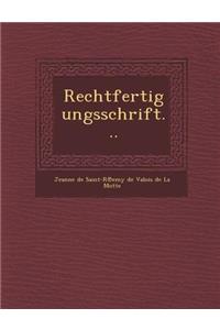 Rechtfertigungsschrift...