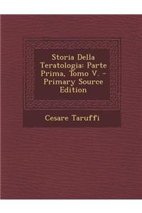 Storia Della Teratologia