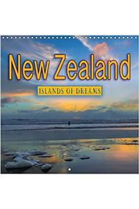 New Zealand, Islands of Dreams 2017: A Pictorial Journey to New Zealand (Calvendo Places)