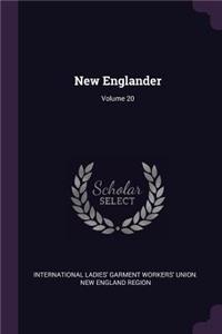 New Englander; Volume 20