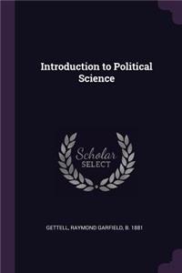 Introduction to Political Science