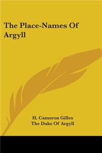 The Place-Names Of Argyll