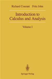 Introduction to Calculus and Analysis: Volume I
