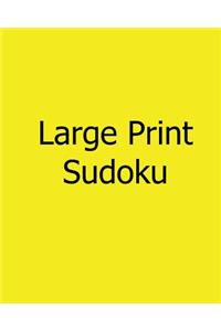 Large Print Sudoku