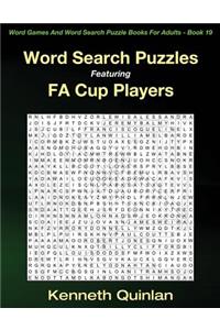 Word Search Puzzles Featuring FA Cup Players