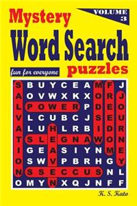 Mystery WORD SEARCH Puzzles Volume 3